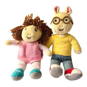 Eden DW & Arthur Lot Set Plush Vintage